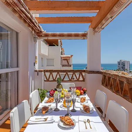 Precioso De 3 Y Vistas Al Mar Апартаменты *